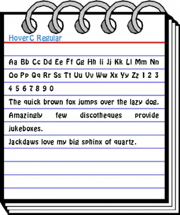 HoverC Regular Font