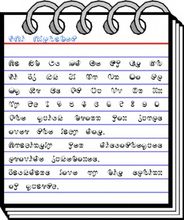 IAi Alphabet Font