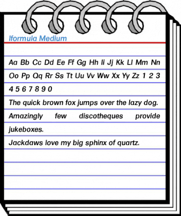 Iformula Medium Font