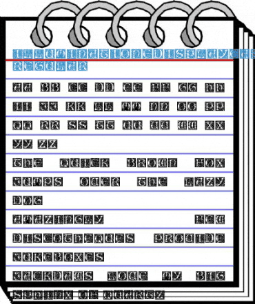 IlluminatiOneDisplayCapsSSi Regular Font