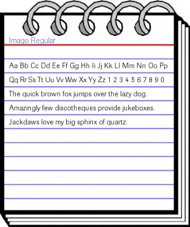 Imago Regular Font
