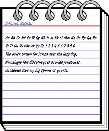 InformC Regular Font