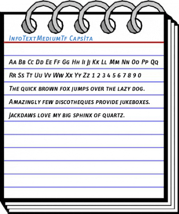 InfoTextMediumTf Font
