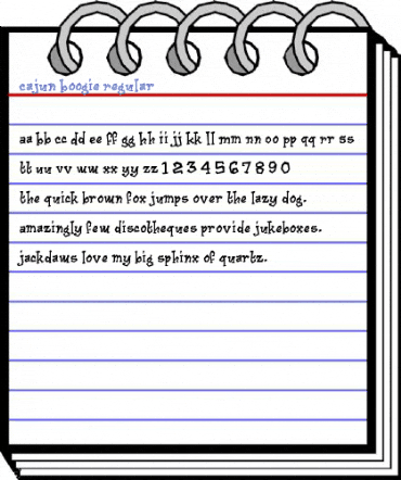Cajun Boogie Regular Font