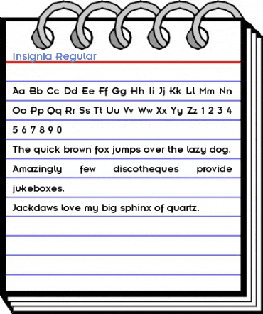 Insignia Regular Font