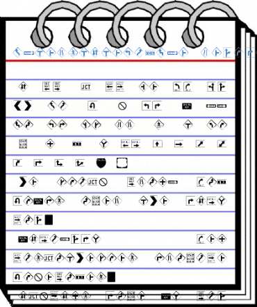 InterstatePi-One Regular Font