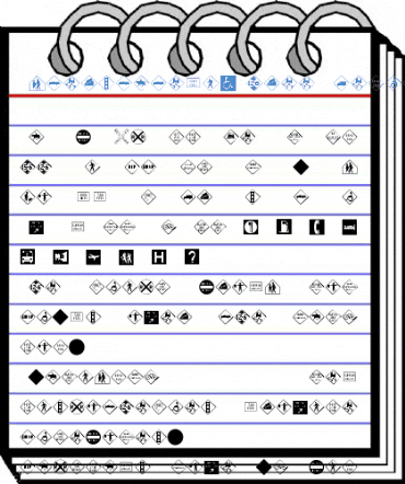 InterstatePi-Three Font