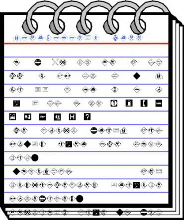 InterstatePi Three Font