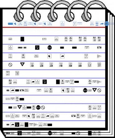 Interstate Pi Two Regular Font