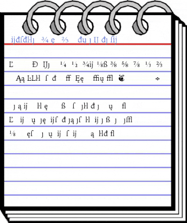 Bitstream Iowan Old Style Extension Font