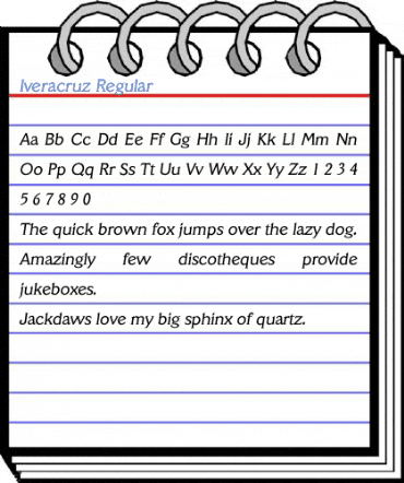 Iveracruz Regular Font