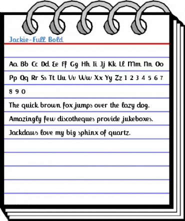 Jackie-Full Bold Font