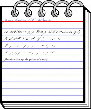 Johann Sparkling ITC Std Regular Font