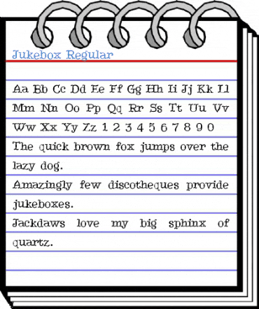 Jukebox Regular Font