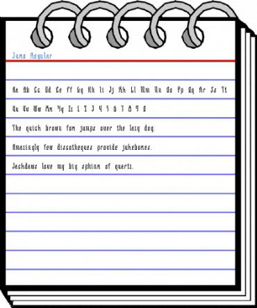 Juxo Regular Font