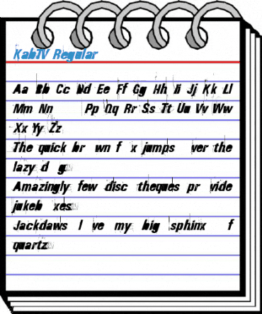 KabTV Regular Font