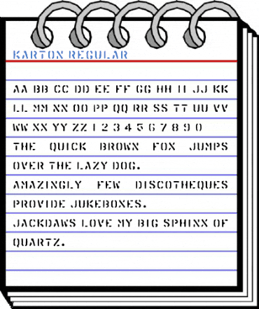 Karton Regular Font