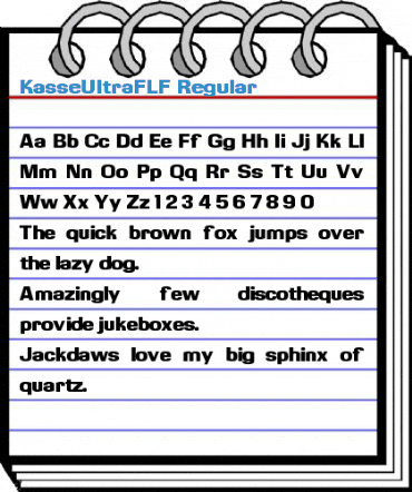 KasseUltraFLF Regular Font