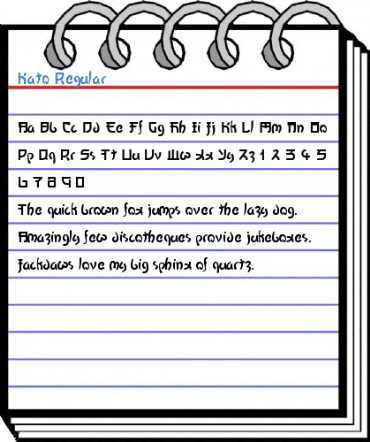 Kato Regular Font