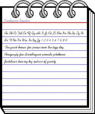 Kaufmann Regular Font