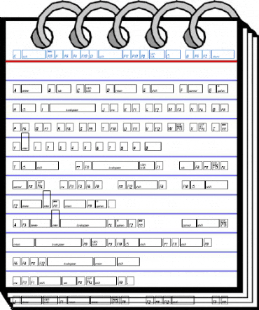 KeyFontDeutsch Bold Font