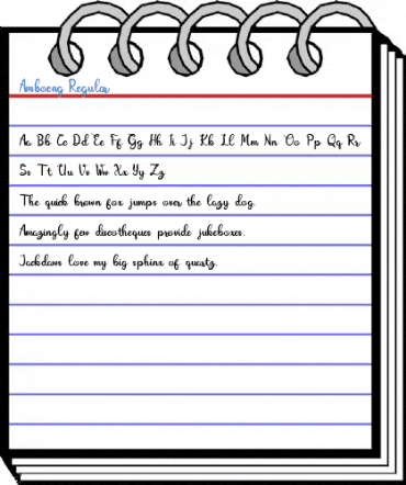 Amboeng Regular Font
