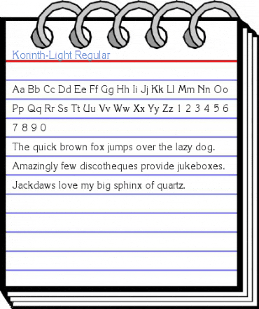 Korinth-Light Regular Font