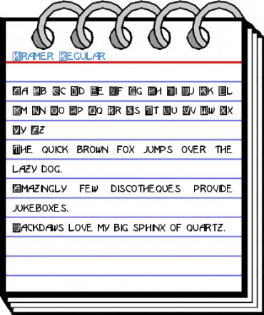 Kramer Regular Font