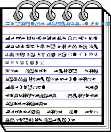 Linotype Astrology Pi Two Font