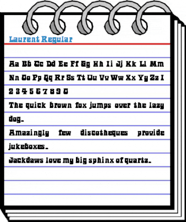 Laurent Regular Font
