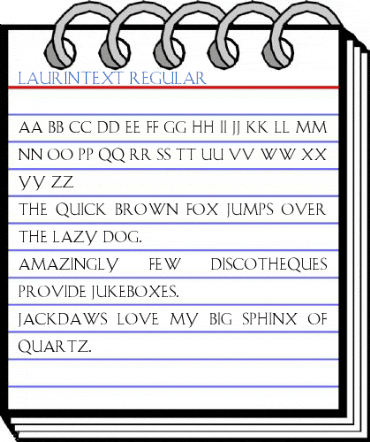 LaurinText Regular Font