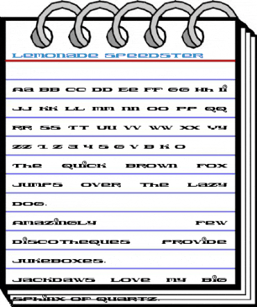 Lemonade Speedster Font