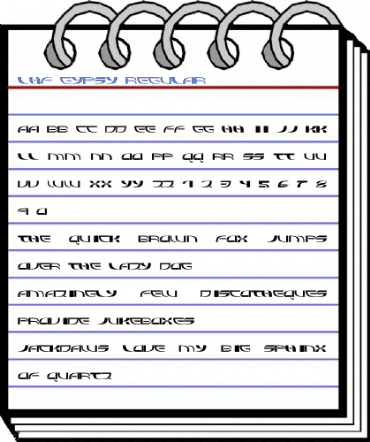 LHF Gypsy Regular Font