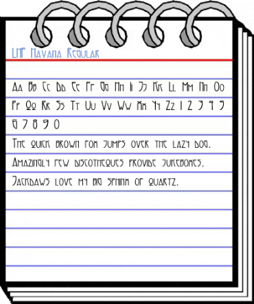 LHF Havana Regular Font