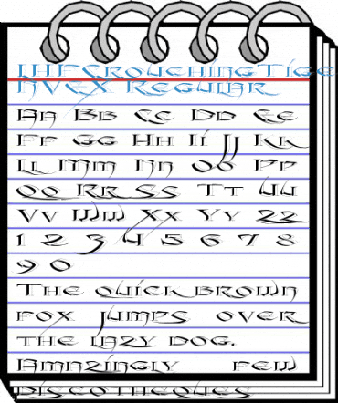 LHFCrouchingTigerCONVEX Regular Font