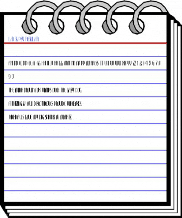 LHFGypsy Regular Font