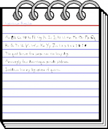 Lighthouse Regular Font