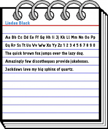 Lindau Black Font
