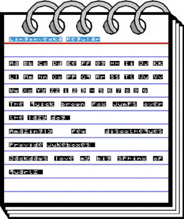Lingonvecka Regular Font