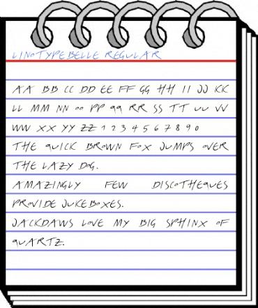 LinotypeBelle Regular Font