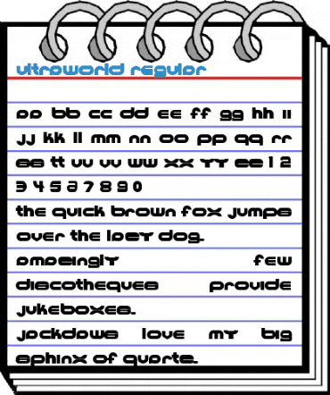 Ultraworld Regular Font