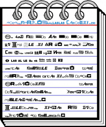 LogosCompanyP22 Regular Font