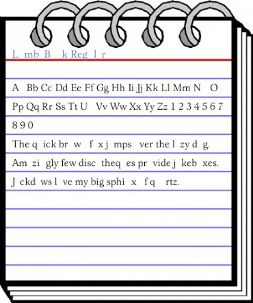 LombaBook Font