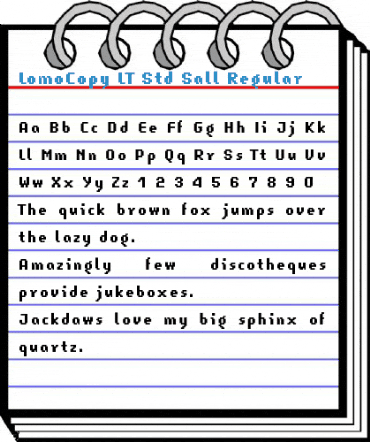 LomoCopy LT Std Sall Regular Font