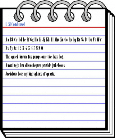 L SCCondensed Font