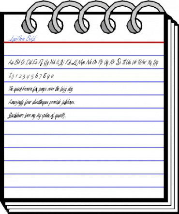LuceThree Bold Font