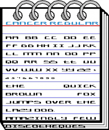 Cancer Regular Font