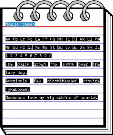 Magda Cameo Font