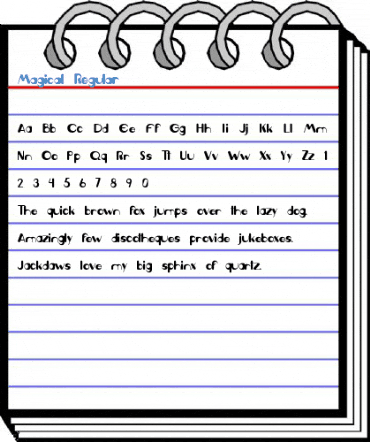 Magical Regular Font