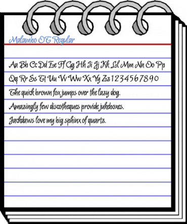 Malambo OT Regular Font